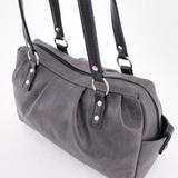 Сумка Саломея 149 македония серый + черный