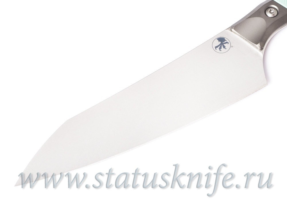 Нож Microtech Kitchen Chef Caribbean Blue 3000B-10CA Bolster