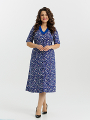 4534 Халат на пуговицах