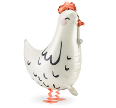 ПД Ходячая фигура, Курочка, Белый, 48*60 см, 1 шт. (В упаковке)