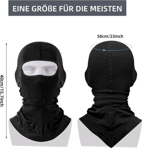 Картинка балаклава Skully Wear BLA-130 black - 11