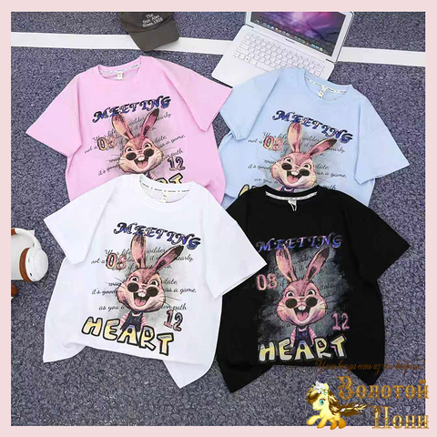 Футболка хлопок д (9-13) 260127-Y-5503