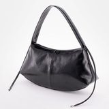 Сумка Саломея 1151 лак черный