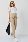 Спортивные брюки для беременных 16172 бежевый
