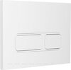 Aquanet AQ-PRO-01W AQ-PRO-01W Кнопка смыва Aquanet двойная АВC белый (346765)