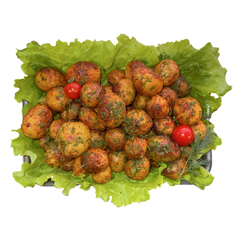 Картофель запеченный в специях Цех