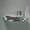 Ceramica Nova Element CN6049MSG Умывальник чаша накладная овальная, 60x38, цвет: серый матовый