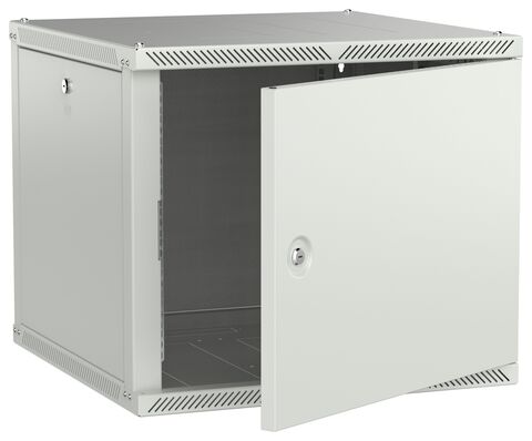 ITK LINEA W Шкаф 9U 600х600мм дверь металл серый 2.0