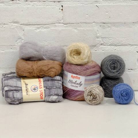 GARAGE SALE — Набор пряжи зима #133