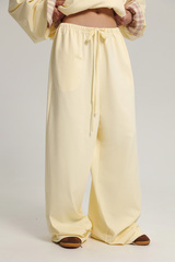 Брюки из хлопкового трикотажа