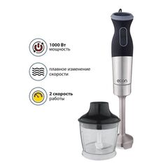 Блендер погружной 1000 Вт, 2 скор, Econ, ECO-433HB, чер