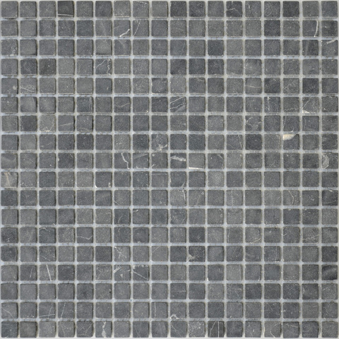 Мозаика LeeDo: Pietrine - Nero Oriente матовая 30,5x30,5х0,4 см (чип 15x15x4 мм)