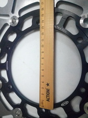 Тормозные диски для Yamaha YZF-R6 / YZF-R1 1998-2003 г.в., чёрные