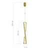 Светильник подвесной ST Luce Elica SL6205.303.01