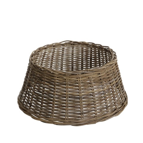 Корзина плетеная для елки 28х65 Triumph Tree серая