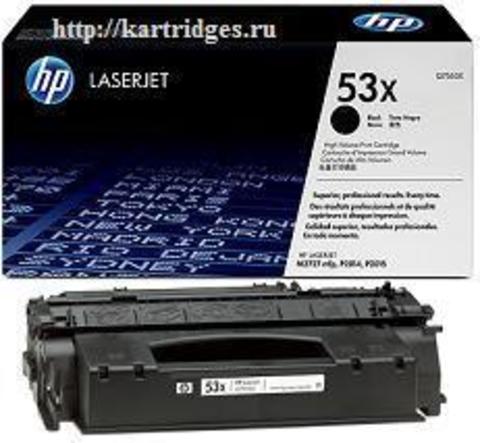 Картридж Hewlett-Packard (HP) Q7553X