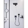 Hansgrohe ShowerSelect 15763670 Термостат для душа встраиваемый на 2 потребителя, чёрный матовый