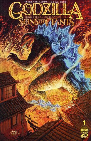 Godzilla Here There Be Dragons II Sons Of Giants #1 (Cover B)