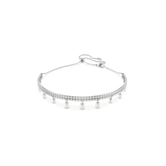 SS25 CAPSULE:CHOKER PRL WHITE/RHS