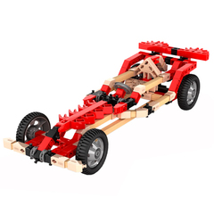 Конструктор"ECO BUILDS. Гоночные машины", с мотором