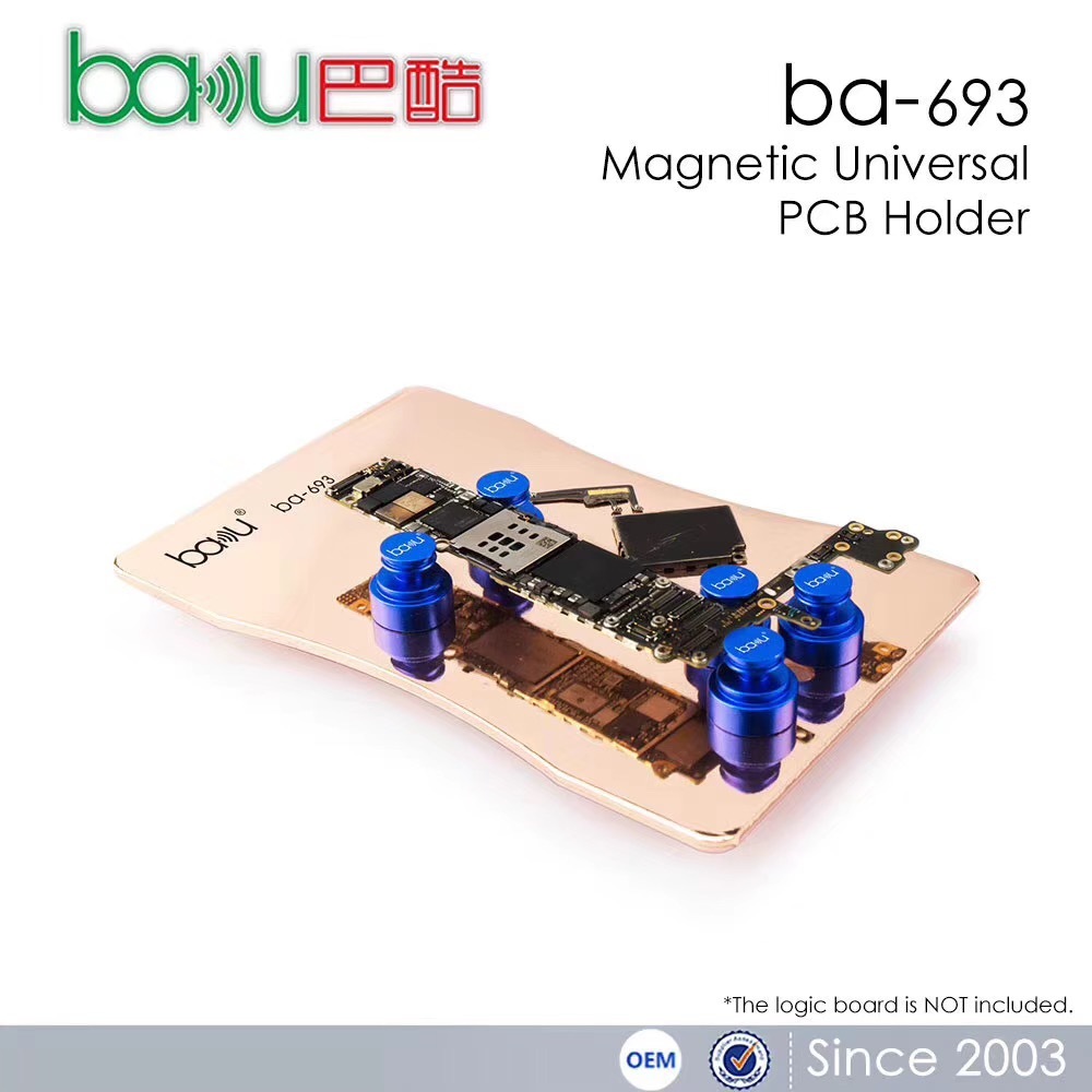 BAKU Magnetic Universal PCB Holder Magnet 6Pcs BA-693 buy with delivery from China F2 Spare