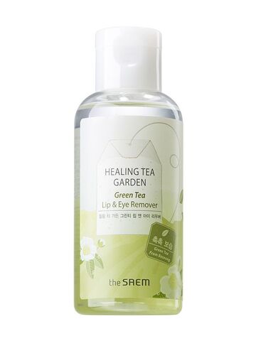 The Saem Healing Tea Garden Green Tea Lip & Eye Remover Средство для снятия макияжа с глаз и губ