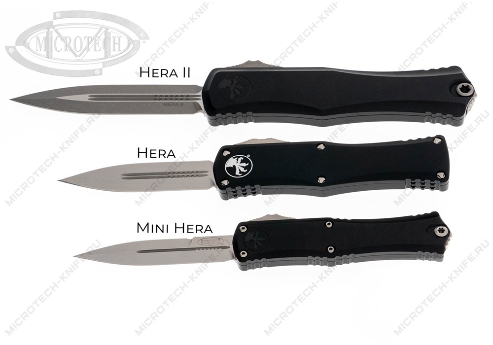 Нож Microtech 1701M-10PR Mini Hera Bayonet Proof Run - фотография 