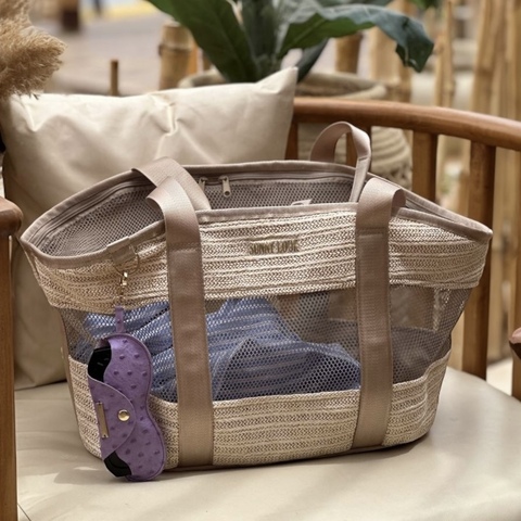 15048 Летняя сумка-переноска для собак/кошек - плетёная корзина для животных