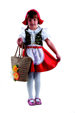 Детский карнавальный костюм Красная Шапочка