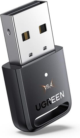 Адаптер Bluetooth UGREEN CM748 (45134) USB-A Bluetooth 5.4 Adapter, серый