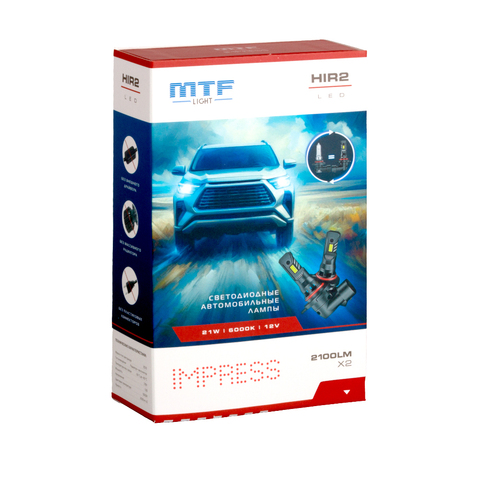Светодиодные лампы MTF Light HIR2 (9012) IMPRESS 6000K