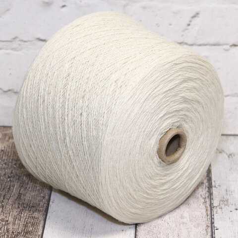 Шетланд 100% KNOLL SUPERSOFT 11,5/2 белый натуральный