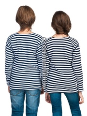 Тельняшки для детей - Магазин тельняшек.ру 8-800-700-93-18Тельняшка детская (темно-синяя полоса) в Магазине тельняшек