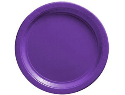 Тарелки Purple (Фиолетовый), 17 см, 8 шт.