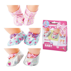 Комплект обуви для кукол New Born Baby, 3 пары, сапожки и балетки, Simba