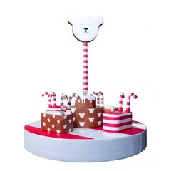 Детская карусель платформа "Мишка" (d200 см) с электроприводом