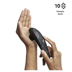 Бесконтактный клиторальный стимулятор Womanizer Marilyn Monroe Black Marble