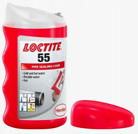 Loctite 55 (Локтайт 55) - нить герметизирующая для газа и питьевой воды - 160 м