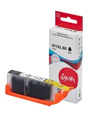 Струйный картридж Sakura 0346C001 (471XL BK) для Canon PIXMA MG5740, 6840, 7740, водорастворимый тип чернил, черный, 10,8 мл., 4425 к.