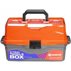 Ящик для снастей Nisus Tackle Box трехполочный оранжевый N-TB-3-O