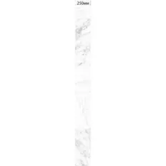 Панель ПВХ ВЕК фотопечать 3D матовая Мрамор белый декор 2700х250 мм