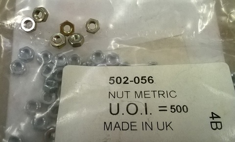 Гайка / NUT METRIC M04 x 0.7 АРТ: 502-056