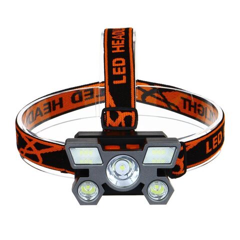 Фонарь налобный ЕРМАК 6 + 3 LED 4 режима (221-077)