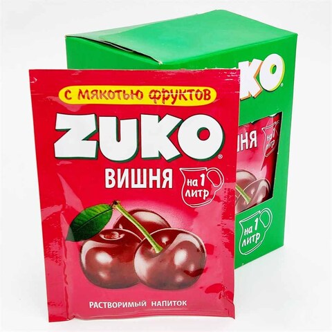 ZUKO 'Вишня', 🔸 12 пакетиков по 20г
