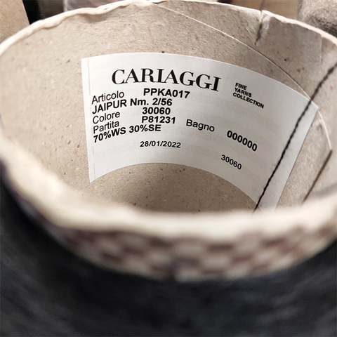 Кашемир c шелком (30%) 2/56 Cariaggi Jaipur черный