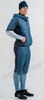 Элитный лыжный комплект жилет + шорты мужской Noname Ski Vest-Shorts Navy/Med Blue