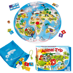 Развивающая игра "Путешествие животных" ((Цвет: нет, Разм.:320 x 240 x 50 mm))