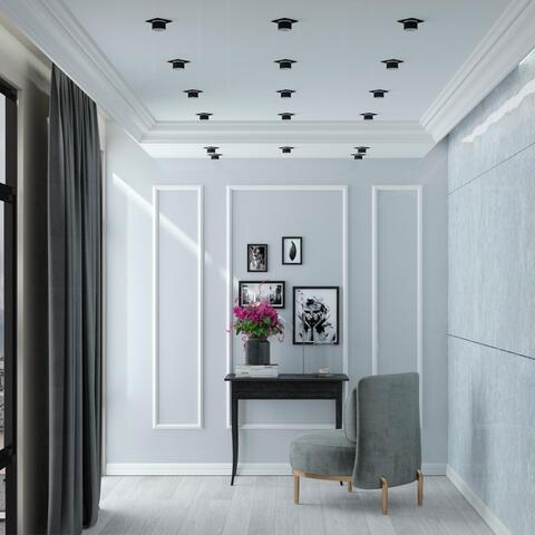 370717 SPOT NT21 208 черный Встраиваемый светильник IP20 GU10 9W 235V LIRIO