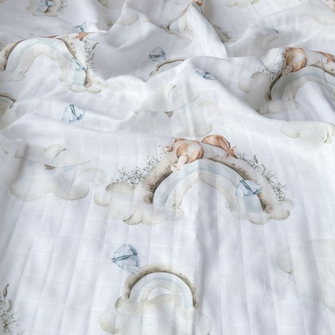 Пеленка муслин "Радуги"