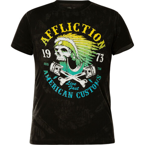 Affliction | Футболка мужская DRIVE SPEED A24765 перед